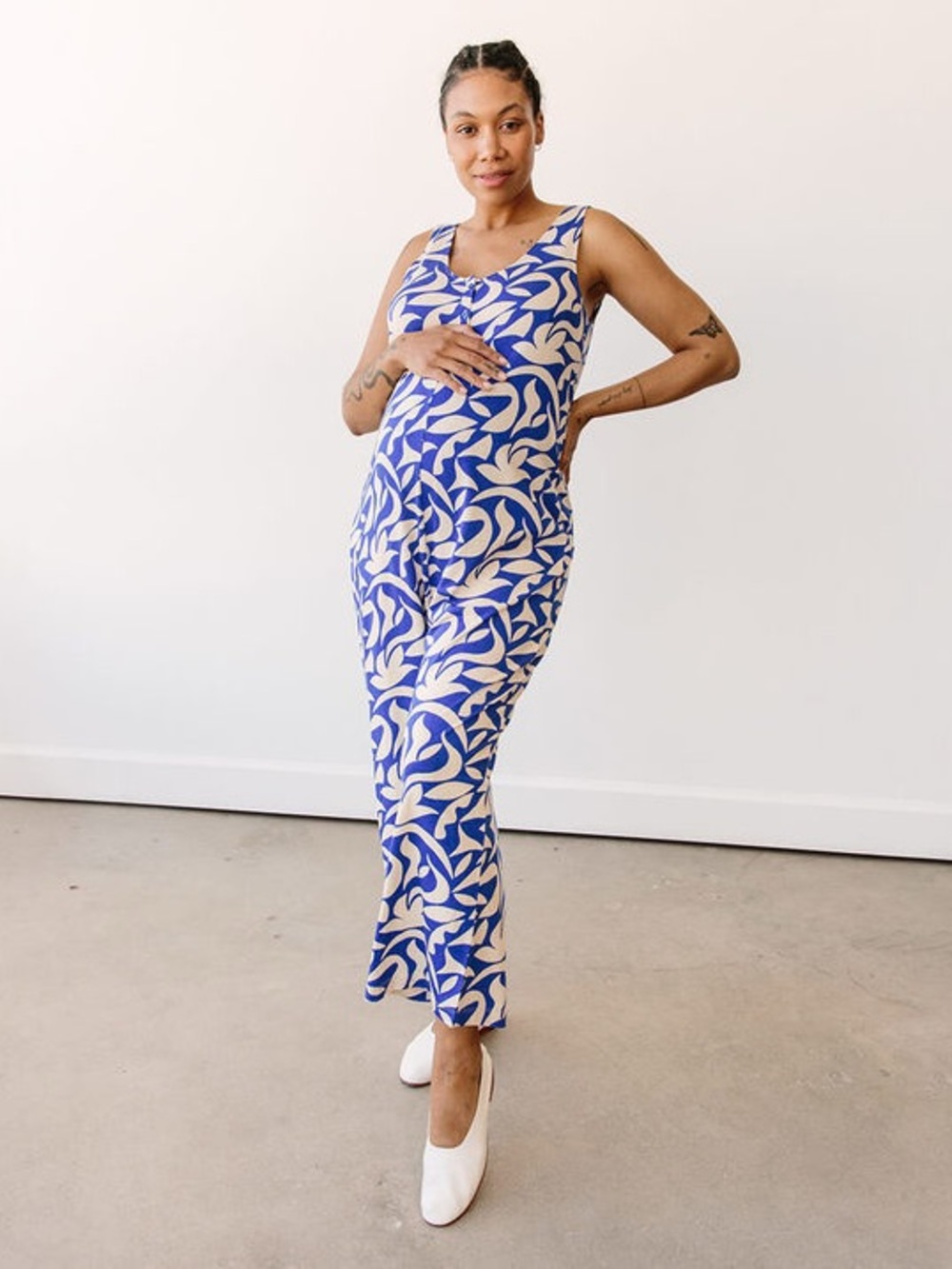 Storq MVP Maternity Sleeveless Romper/Jumpsuit
